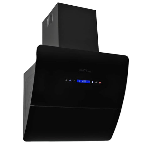 Vidaxl Wall Extractor Hood 756 m³ U 60 cm Rustfrit stål sort