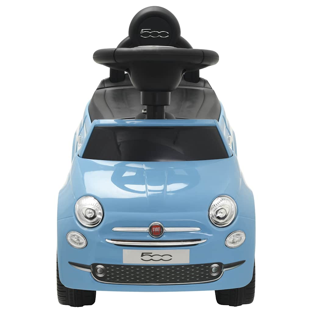 VidaXL løbevogn Fiat 500 blå