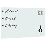 Vidaxx Wall Whiteboard Magnetic 60x40 cm glas