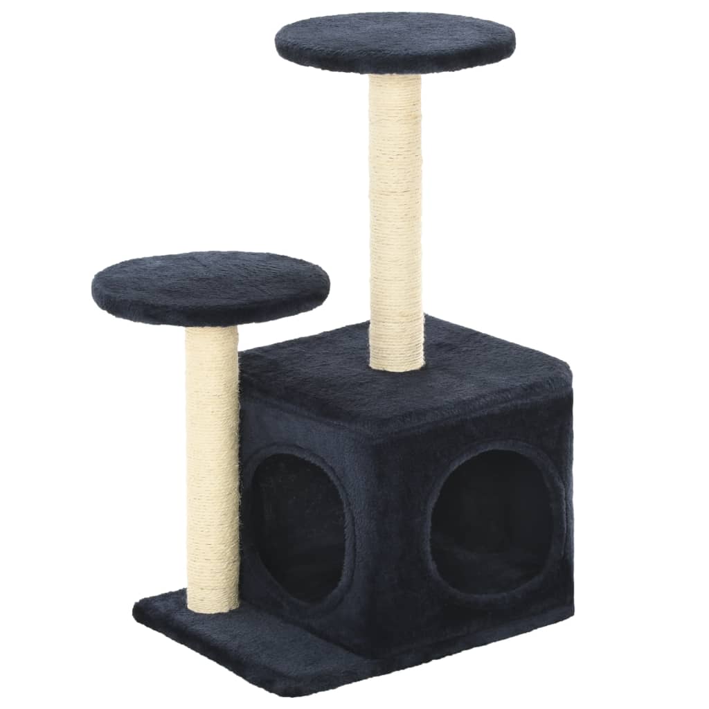Vidaxl Cat Scratching Post med sisal skrabende stillinger 60 cm mørkeblå