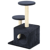 Vidaxl Cat Scratching Post med sisal skrabende stillinger 60 cm mørkeblå