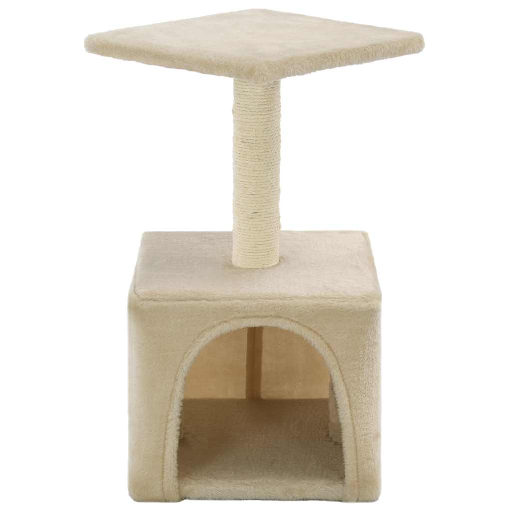 Vidaxl Cat Scratching Post med sisal skrabe stolpe 55 cm beige