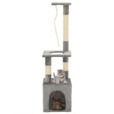 Vidaxl Cat Scraping Post med sisal skrabende stillinger 109 cm grå