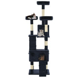 Vidaxl Cat Scraping Post med sisal skrabende stillinger 170 cm blå