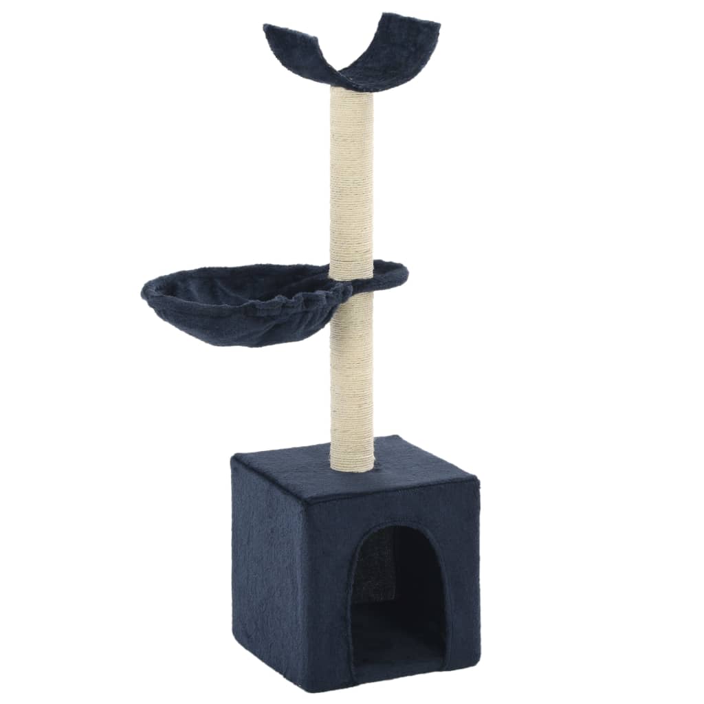 Vidaxl Cat Scraping Post med sisal skrabende stillinger 105 cm blå