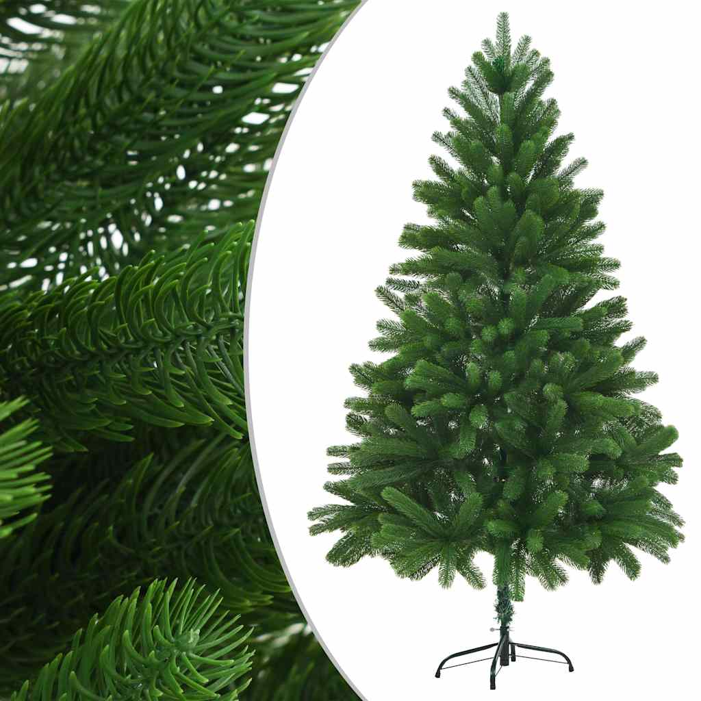 Vidaxx kunstigt juletræ med naturtro nåle 180 cm grøn
