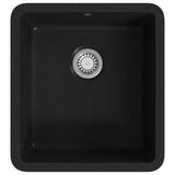 Vidaxl Sink Single Bowl of Granite Black