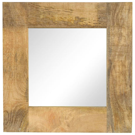 Vidaxl Mirror 50x50 cm fast mango træ