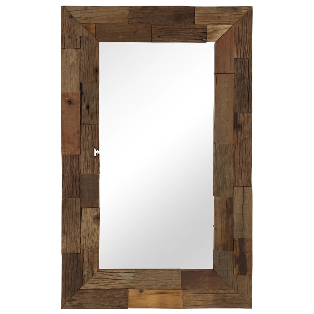Vidaxl Mirror 50x80 cm fast genanvendt træ