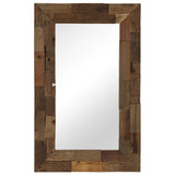 Vidaxl Mirror 50x80 cm fast genanvendt træ