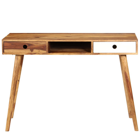 Vidaxl schrijftafel 110x55x76 cm massief acaciahout