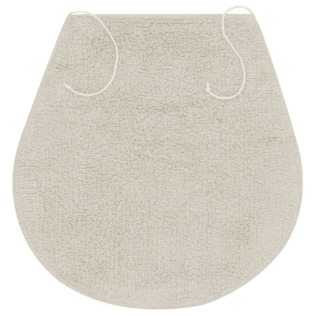 Vidaxl Bathmatting Set Fabric White 3-Piece