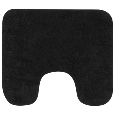 Vidaxl Bathmatting Set Fabric Anthracite 2-stykke