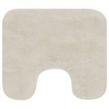 Vidaxl Bathmatting Set Fabric White 2-del