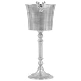 Vidaxl Champagne Cooler 39x29x71 cm Solid Aluminium Sølvfarvet