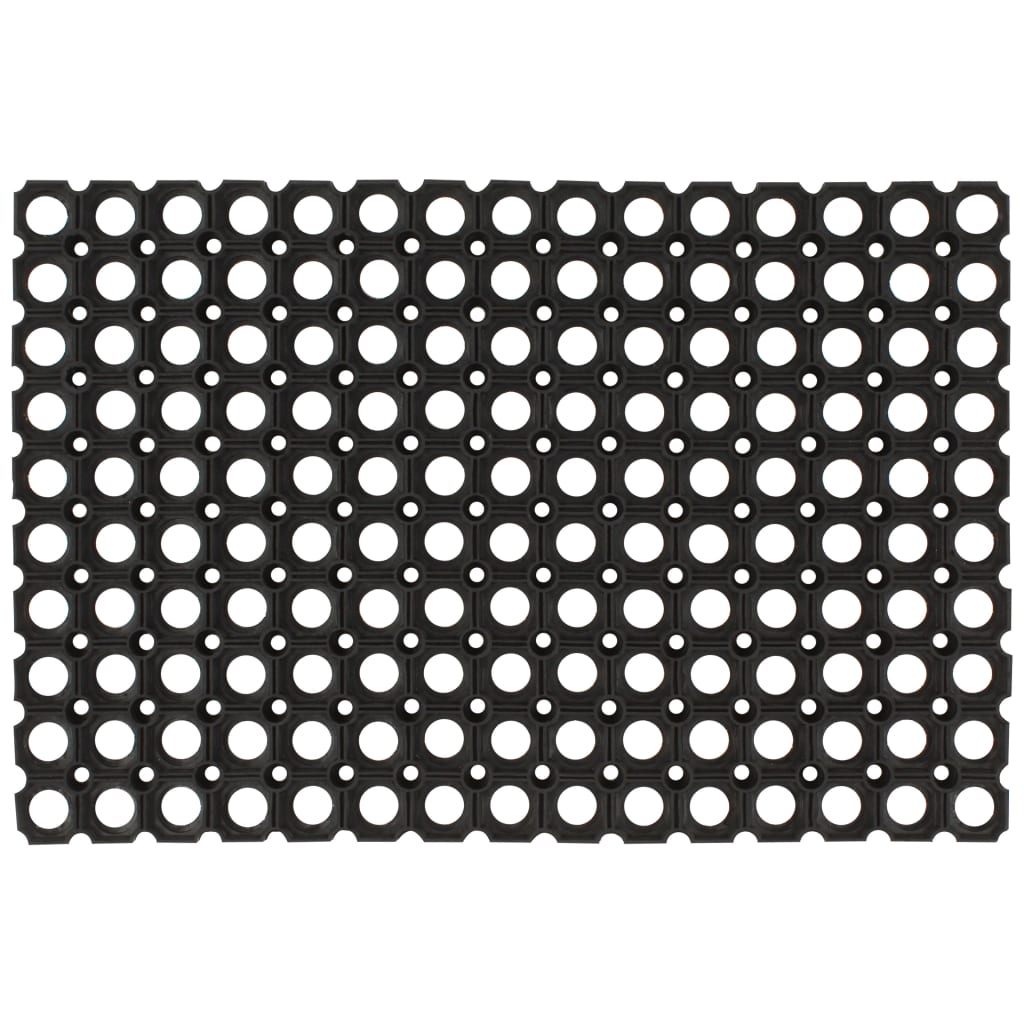 Vidaxl gummimåtter 16 mm 60x80 cm 2 stk