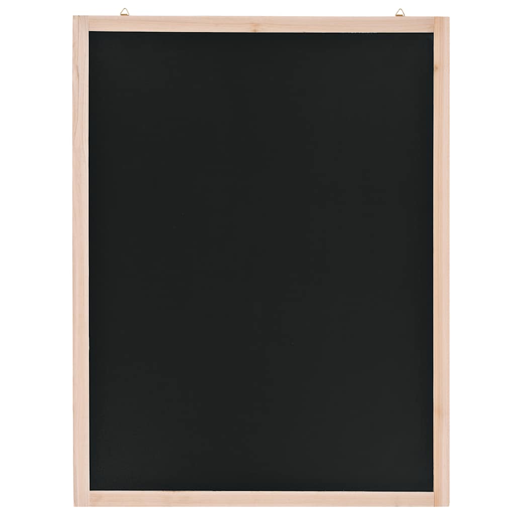 Vidaxl tavle til væggen 60x80 cm cedertræ træ