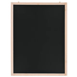 Vidaxl tavle til væggen 60x80 cm cedertræ træ