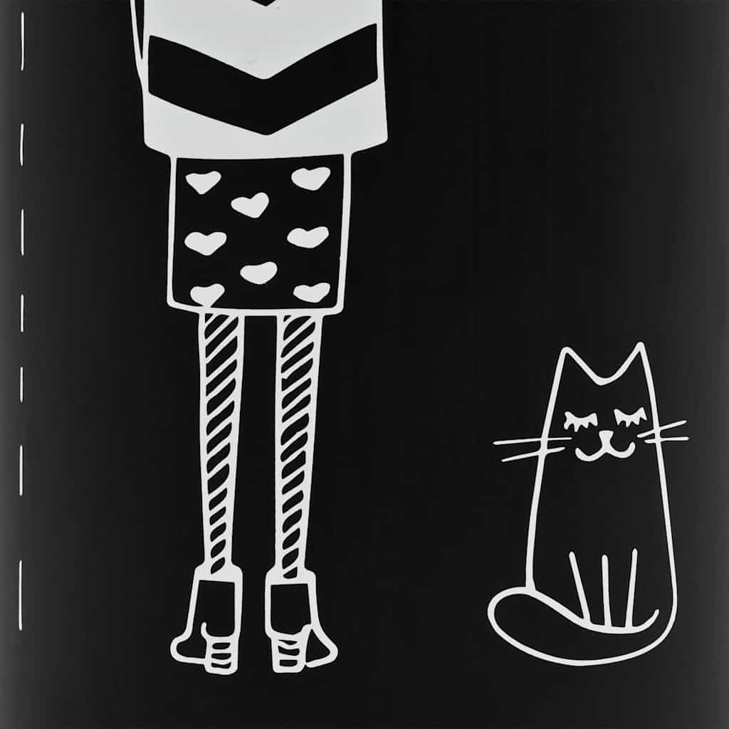 Vidaxl Paraply Holder Women Steel Black