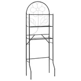 Vidaxl badeværelse rack 60x33x174 cm sort sort