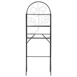 Vidaxl badeværelse rack 60x33x174 cm sort sort