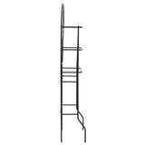 Vidaxl badeværelse rack 60x33x174 cm sort sort