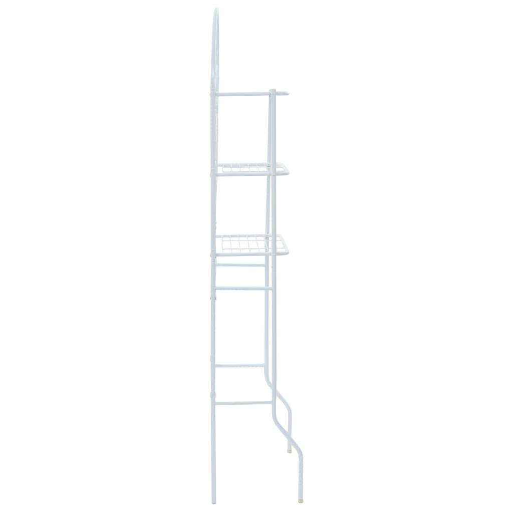 Vidaxl badeværelse rack 60x33x174 cm hvid