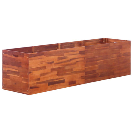 Vidaxl Planter hævet 200x50x50 cm acaciahout