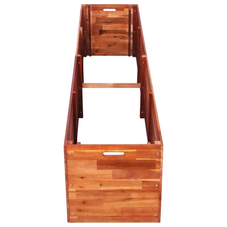 Vidaxl Planter hævet 200x50x50 cm acaciahout