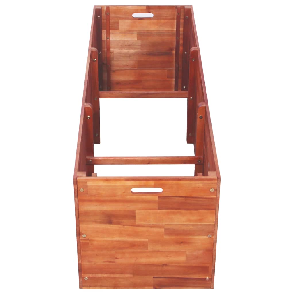 Vidaxl Planter hævede 150x50x50 cm acaciahout