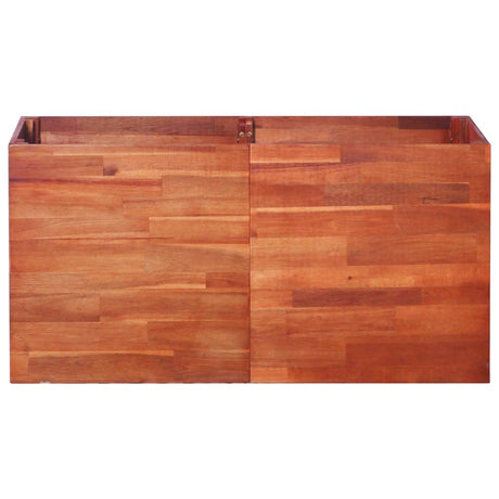 Vidaxl planter hævede 100x50x50 cm acacia træ
