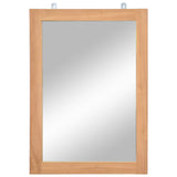 Vidaxl Wall Mirror 50x70 cm solid teak