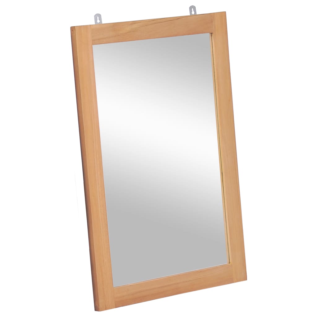 Vidaxl Wall Mirror 50x70 cm solid teak