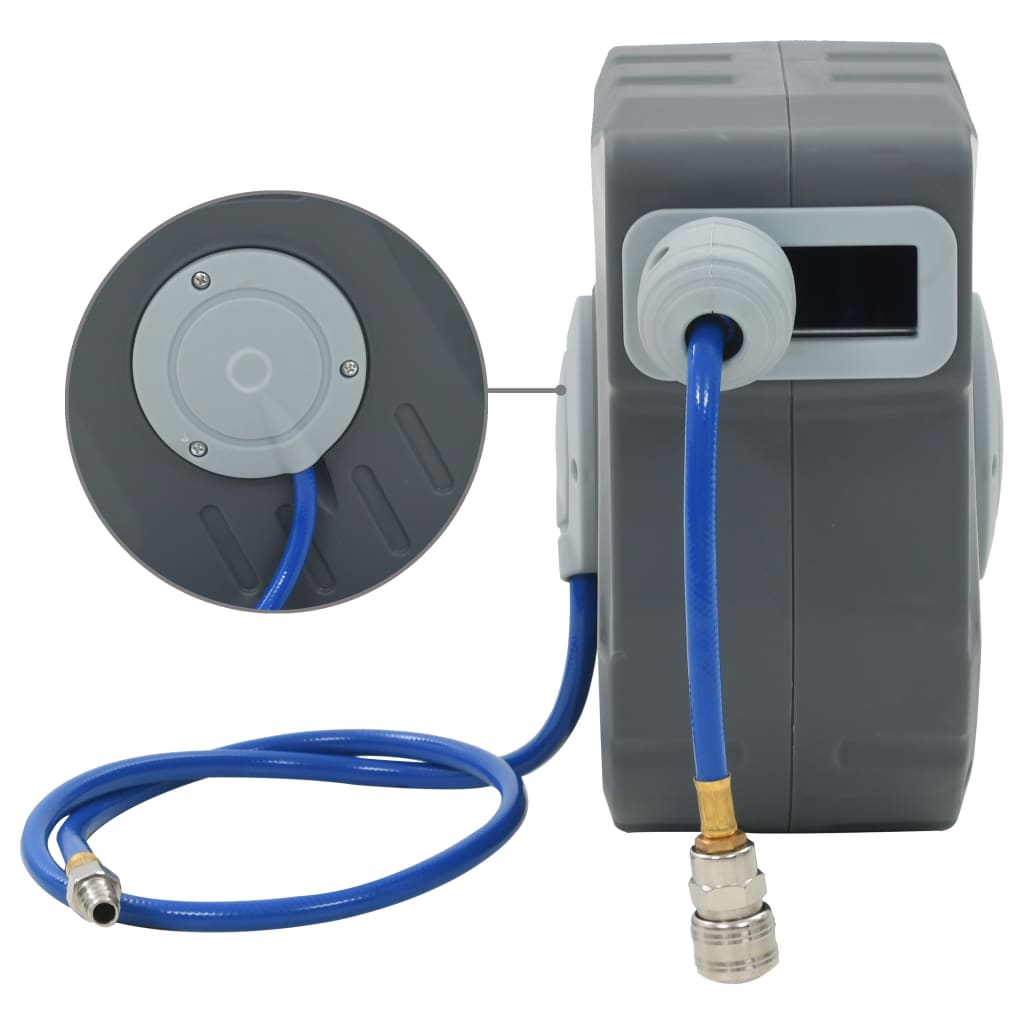 Vidaxl Automatisk luftrulle 1 4 12 m
