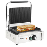 VidaXL panini grill rillet 2200 b 43x30,5x20 cm