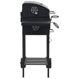 Vidaxl Charcoal Barbecue med underplank sort