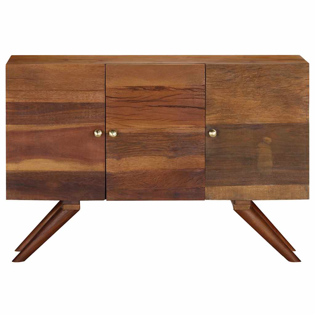 Vidaxl dressoir 110x30x75 cm massief gerecycled hout bruin