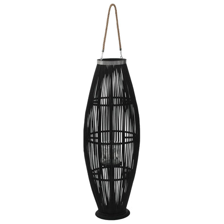 Vidaxl Lantern Holder hængende 95 cm bambus sort