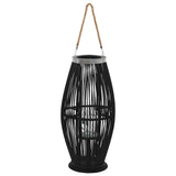 Vidaxl Lantern Holder hængende 60 cm bambus sort