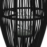 Vidaxl Lantern Holder hængende 60 cm bambus sort