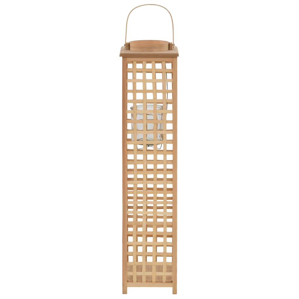 Vidaxl Lantern Holder hængende bambus naturlig