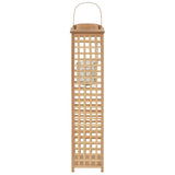 Vidaxl Lantern Holder hængende bambus naturlig