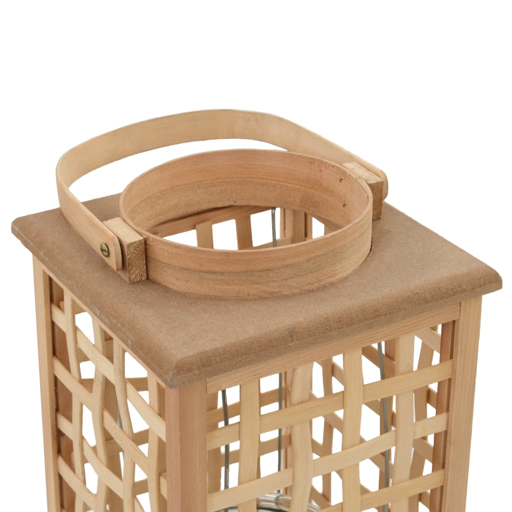 Vidaxl Lantern Holder hængende bambus naturlig