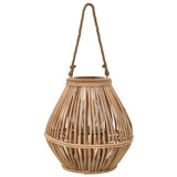 Vidaxl Lantern Holder hængende Wicker Naturel