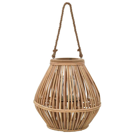 Vidaxl Lantern Holder hængende Wicker Naturel