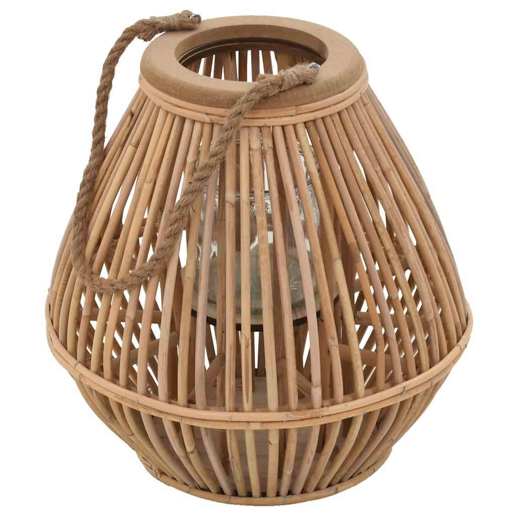 Vidaxl Lantern Holder hængende Wicker Naturel