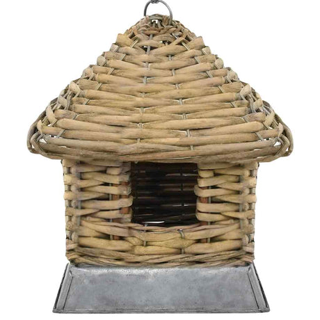 Vidaxl Birdhouses 3 St Wicker