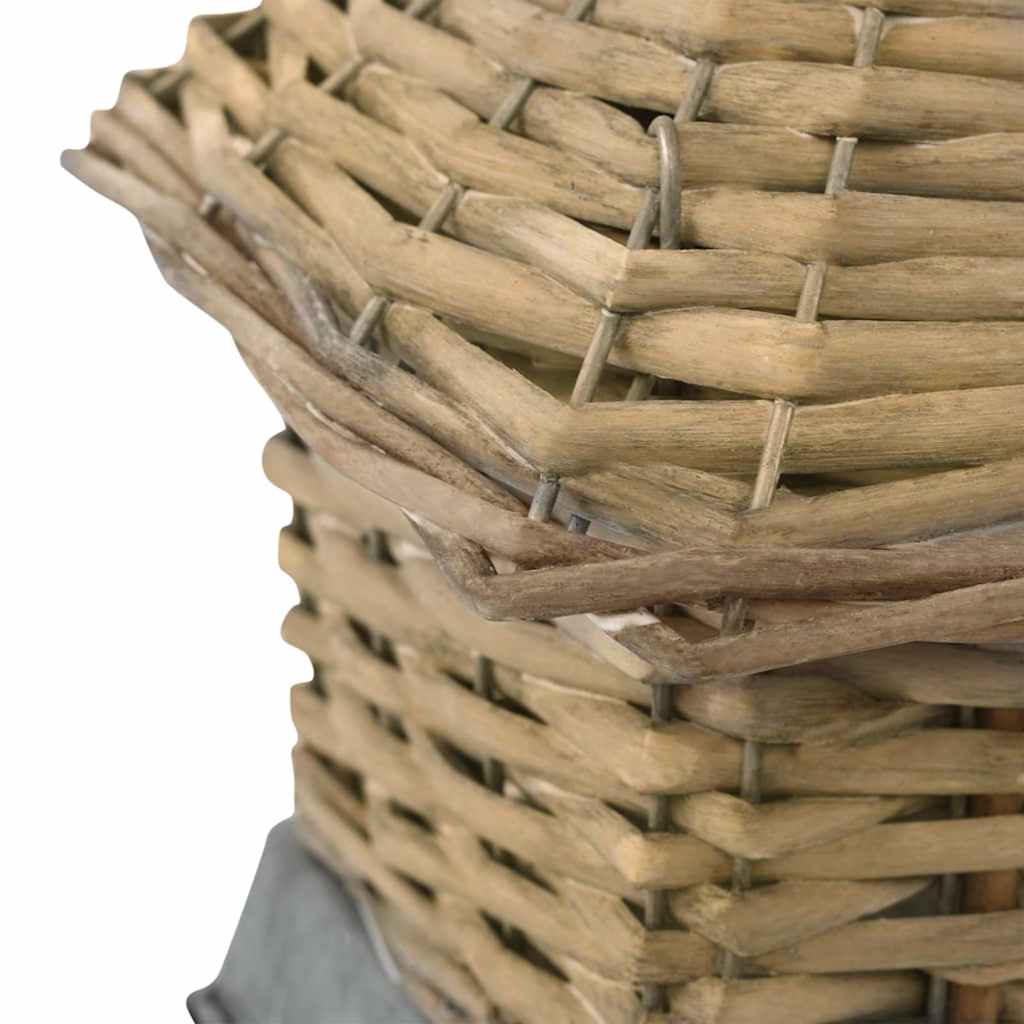 Vidaxl Birdhouses 3 St Wicker