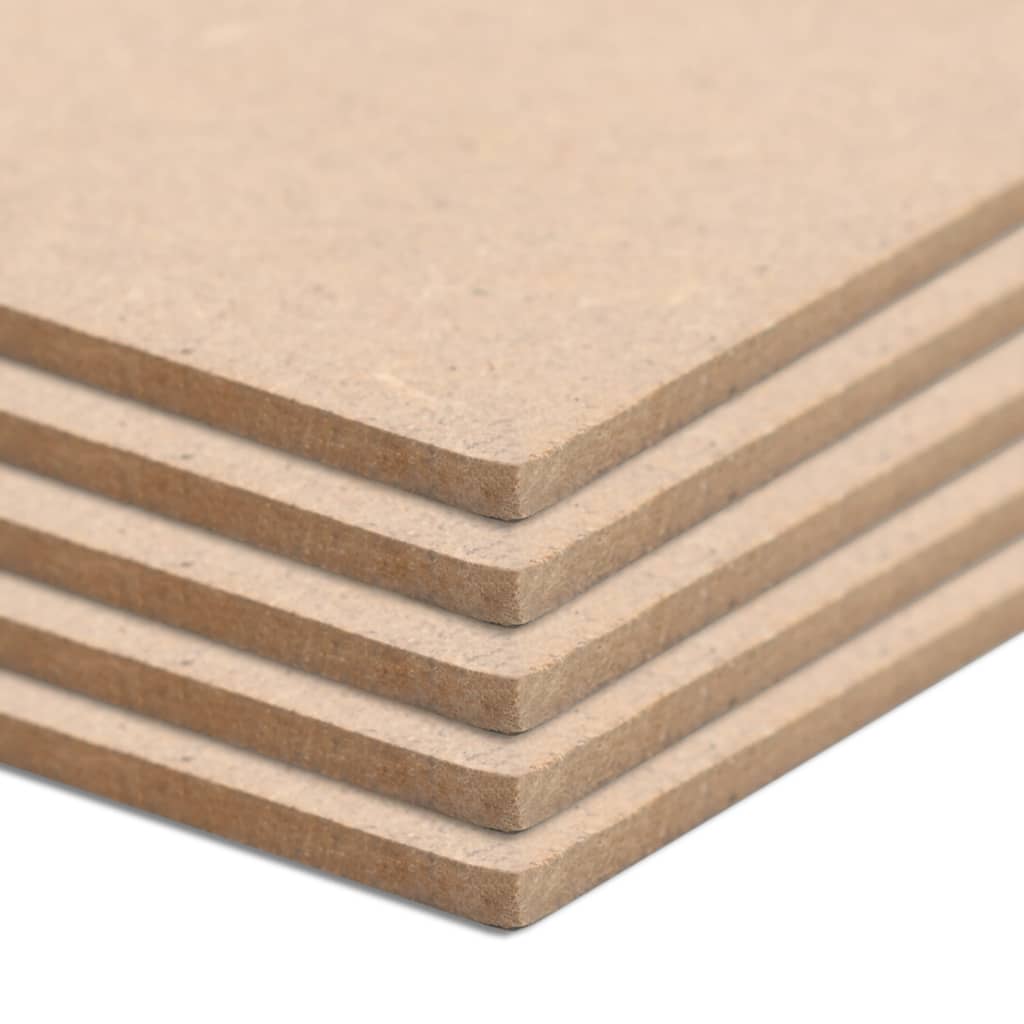 Vidaxl MDF -plader rektangulær 120x60 cm 2,5 mm 10 m