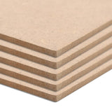 Vidaxl MDF -plader rektangulær 120x60 cm 2,5 mm 10 m